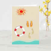 Summer Fun Kaart (Gele Bloem)