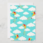 Summer Fun kijkt die een feestje draait Kaart (Achterkant)