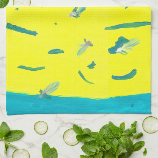 Summer Fun Kitchen Towel Theedoek (Gevouwen)