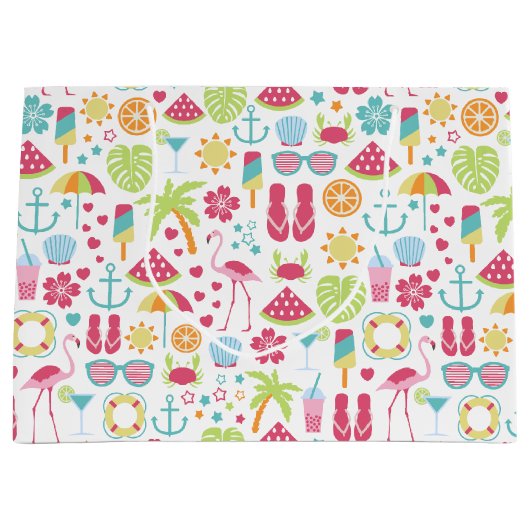 Summer Fun Large Gift Bag Groot Cadeauzakje (Voorkant)