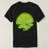 Summer Fun Limoen Reflections with Floating Salt S T-shirt (Design voorkant)