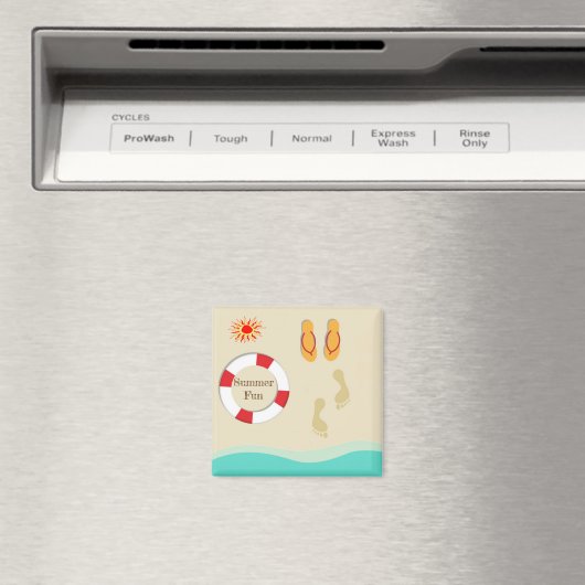 Summer Fun Magnet (Insitu (Vaatwasser))