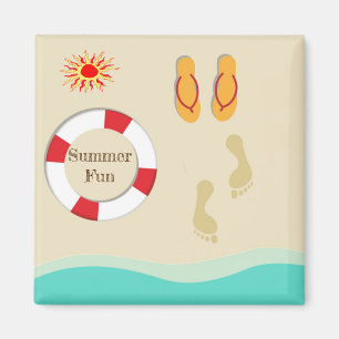 Summer Fun Magnet