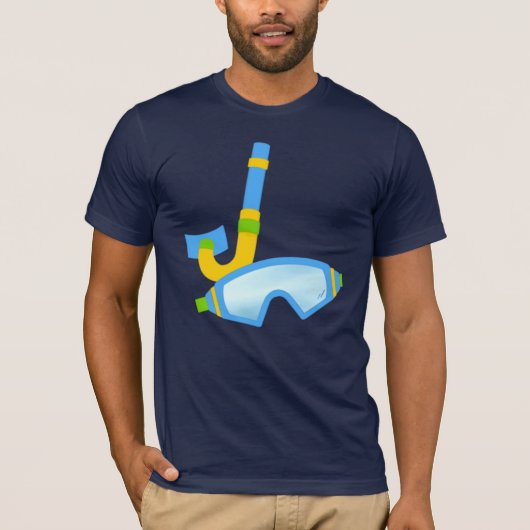 Summer Fun Mannen Basic Bella Canvas T-Shirt (Voorkant)