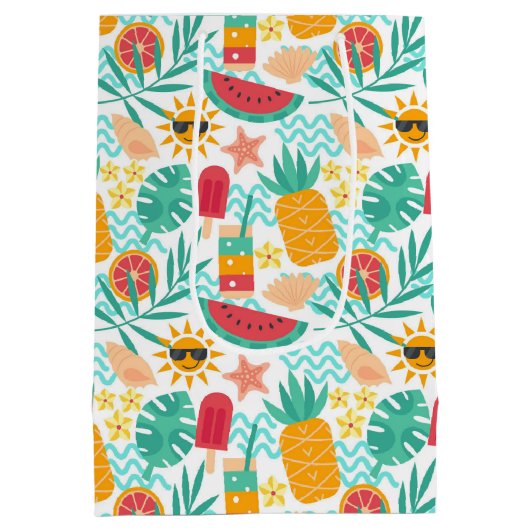 Summer Fun Medium Cadeauzakje (Achterkant)