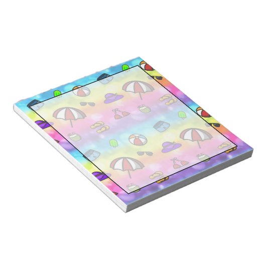 Summer Fun Notitieblok (Schuin)