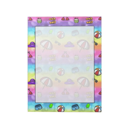 Summer Fun Notitieblok (Linkerzijde)