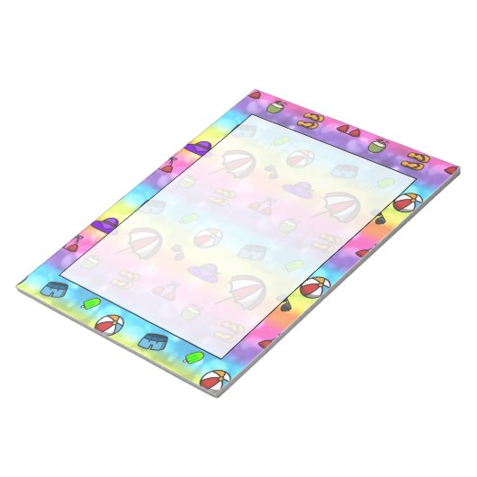 Summer Fun Notitieblok (Schuin)