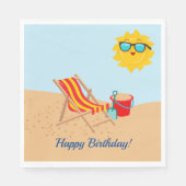 Summer Fun Paper Napkin Servet (Voorkant)