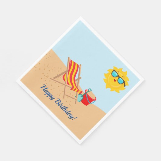 Summer Fun Paper Napkin Servet (Hoek)