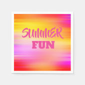 Summer Fun Paper Napkin Servet (Voorkant)