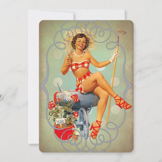 Summer Fun Party I - Uitnodiging Kaart (Voorkant)