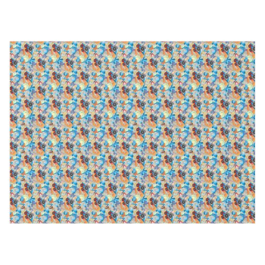 Summer Fun Pattern 2 Tafelkleed (Voorkant (Horizontaal))