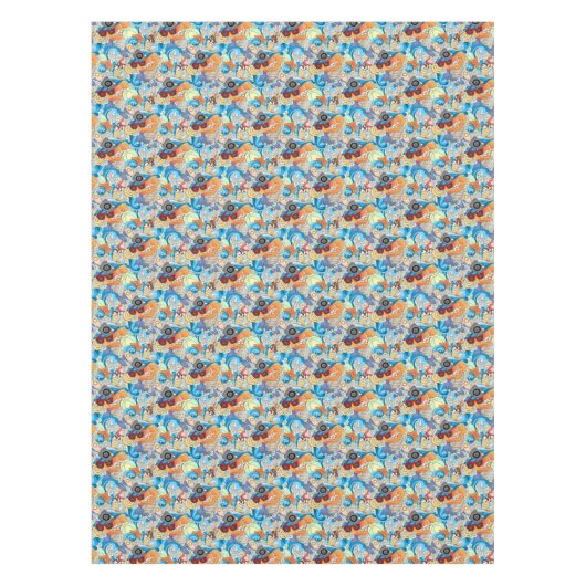 Summer Fun Pattern 2 Tafelkleed (Voorkant)