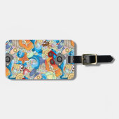 Summer Fun Pattern Bagagelabel (Voorkant horizontaal)