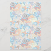Summer Fun Pattern Briefpapier (Voorkant)