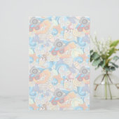 Summer Fun Pattern Briefpapier (Staand voorkant)