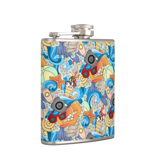 Summer Fun Pattern Heupfles (Rechts)