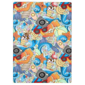 Summer Fun Pattern Klembord (Achterkant)