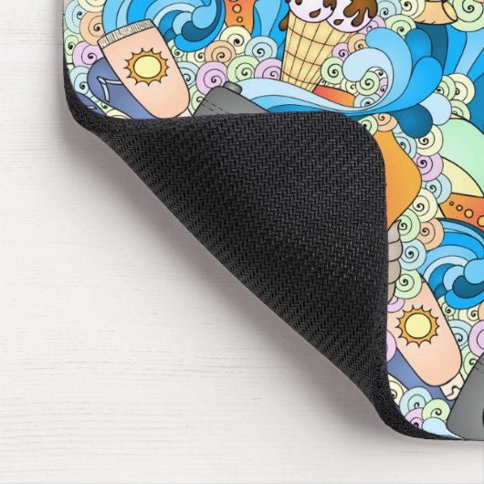 Summer Fun Pattern Muismat (Hoek)