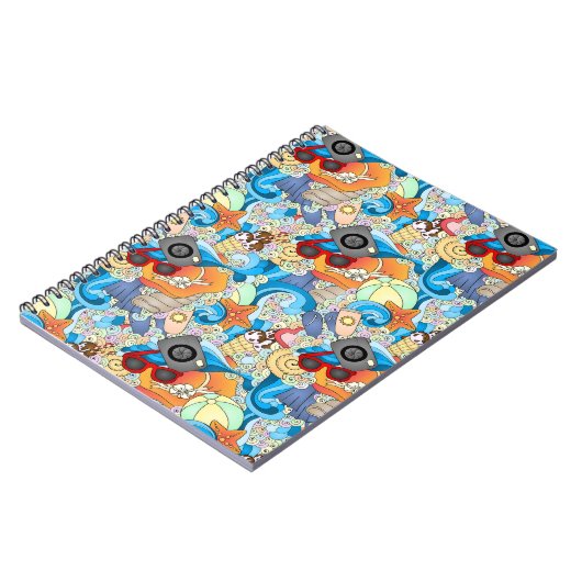 Summer Fun Pattern Notitieboek (Linkerzijde)
