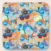 Summer Fun Pattern Onderzetter (Voorkant)