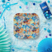 Summer Fun Pattern Papieren Bordje (Feest)