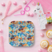 Summer Fun Pattern Papieren Bordje (Feest)