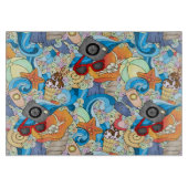 Summer Fun Pattern Snijplank (Voorkant)