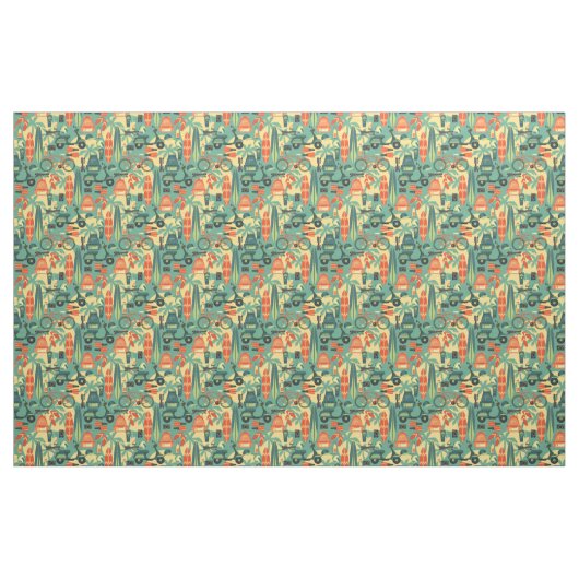 Summer Fun Pattern Stof (Fat Quarter)