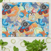 Summer Fun Pattern Theedoek (Gevouwen)
