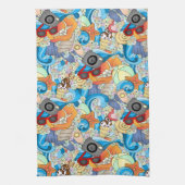 Summer Fun Pattern Theedoek (Verticaal)