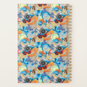 Summer Fun Pattern | Voeg je Initiaal toe Planner (Achterkant)