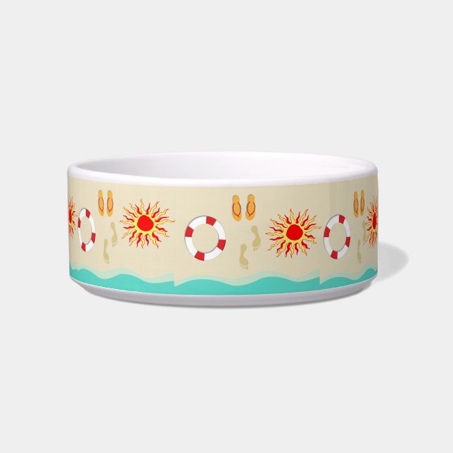 Summer Fun Pet Bowl Voerbakje (Voorkant)