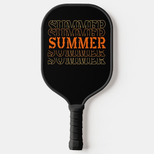 Summer Fun Pickleball Paddle (Achterkant)