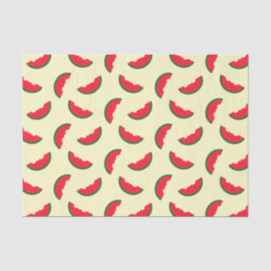 Summer Fun Red Watermelon Pattern Tissuepapier