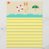 Summer Fun Stationery (Voorkant)