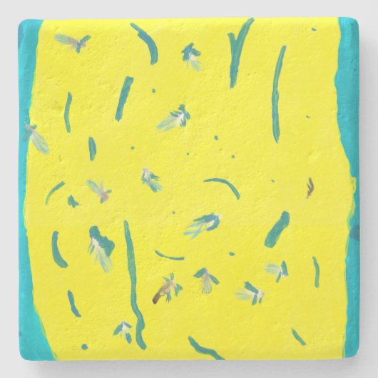 Summer Fun Stone Onderzetter (Voorkant)