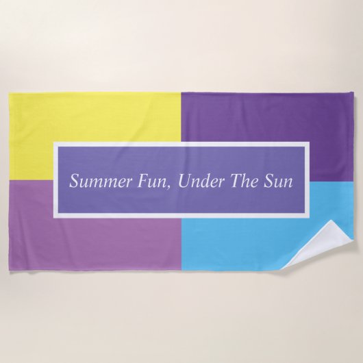 Summer Fun Strandlaken (Voorkant)