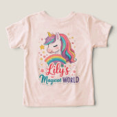 Summer Fun Tee Little Explorer Shirt Sweet Summer  (Design achterkant)
