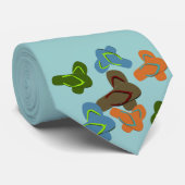 Summer Fun Teenslippers Stropdas (Opgerold)