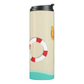 Summer Fun Thermal Tumbler Thermosbeker (Gedraaid links)