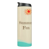 Summer Fun Thermal Tumbler Thermosbeker (Geroteerd rechts)