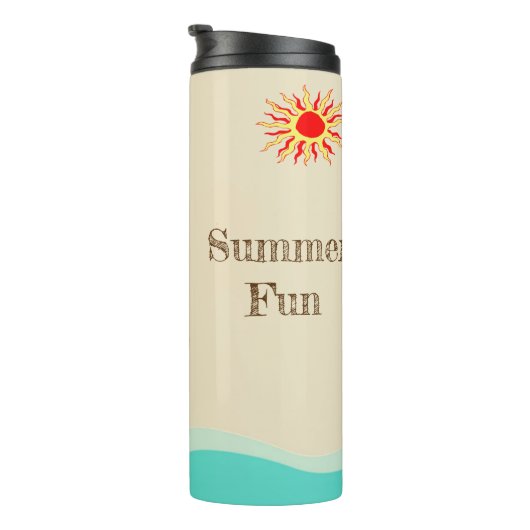 Summer Fun Thermal Tumbler Thermosbeker (Geroteerd rechts)