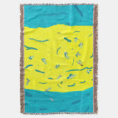 Summer Fun Throw Blanket Deken (Voorkant Verticaal)