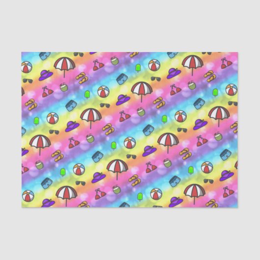 Summer Fun Tissuepapier (Voorkant)