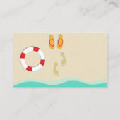 Summer Fun Visitekaartje (Achterkant)