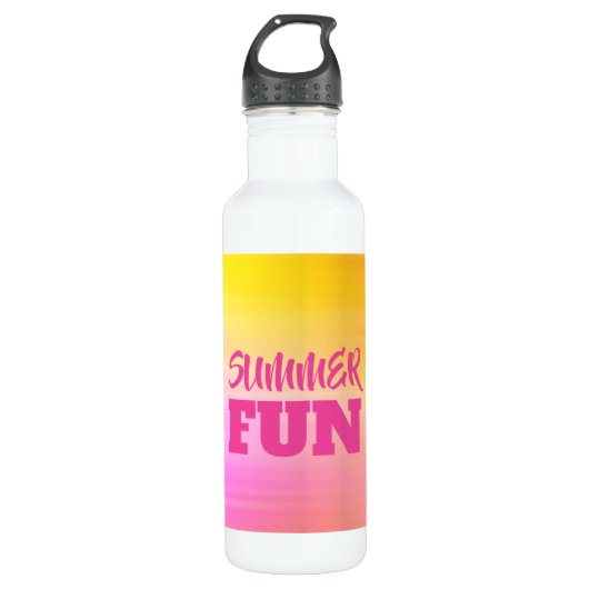 Summer Fun Water Bottle Waterfles (Voorkant)