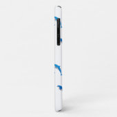 SUMMER, FUNNY GRAY EN BLUE DOLPHINS Case-Mate iPhone CASE (Achterkant/links)