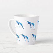 SUMMER, FUNNY GRAY EN BLUE DOLPHINS LATTE MOK (Linkerhoek)